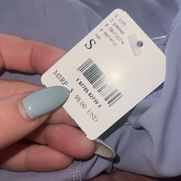 FREE PEOPLE MOVEMENT FP NWT Never Better 7/8 Length Heather Leggings Small - Picture 5 of 5